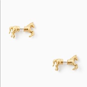NWOT kate spade Wild Ones Horse Studs
